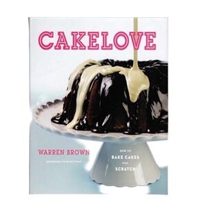 CakeLove How to Bake Cakes from Scratch Warren Brown Hardcover Pink Cookbook